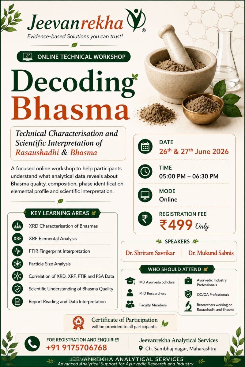 Decoding Bhasmas